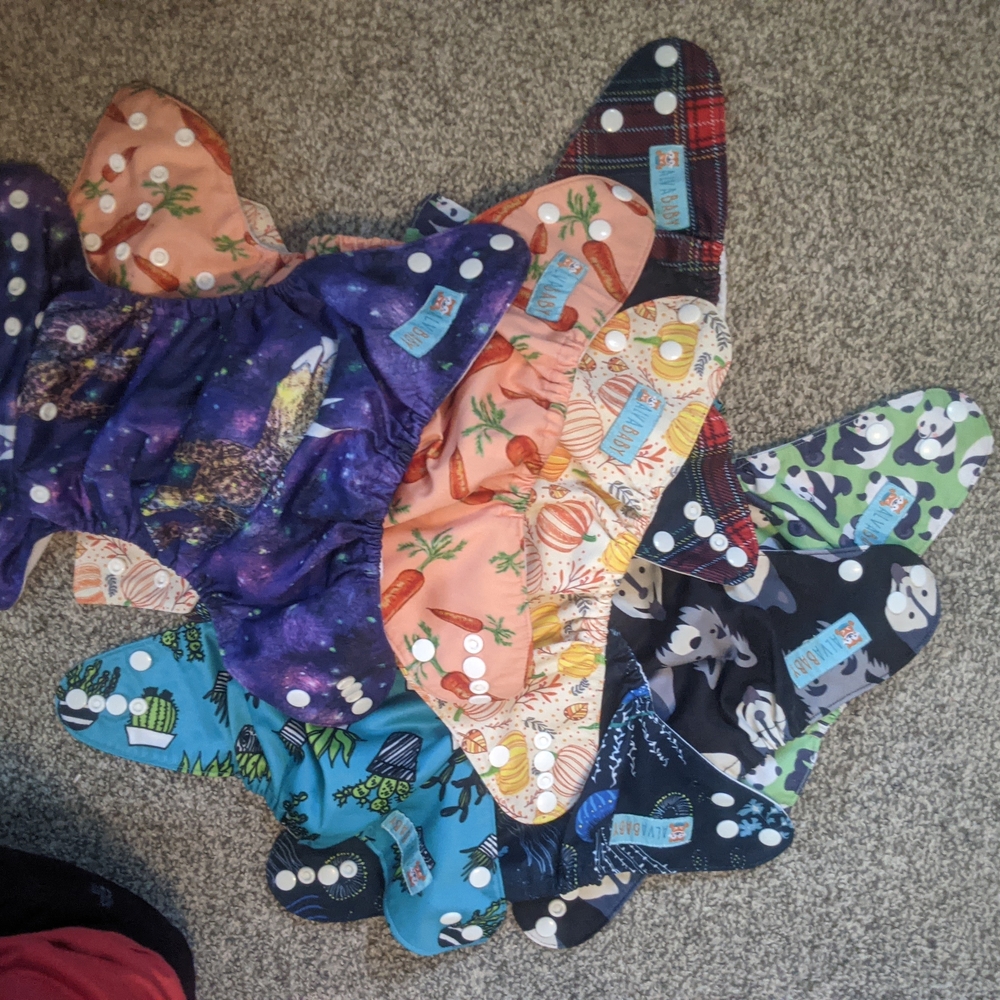 Vibrant Kids Diaper Covers Set
